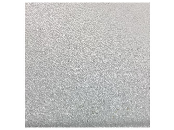 Cinturón reversible Burberry TB en piel de becerro blanca Blanco - vista 5