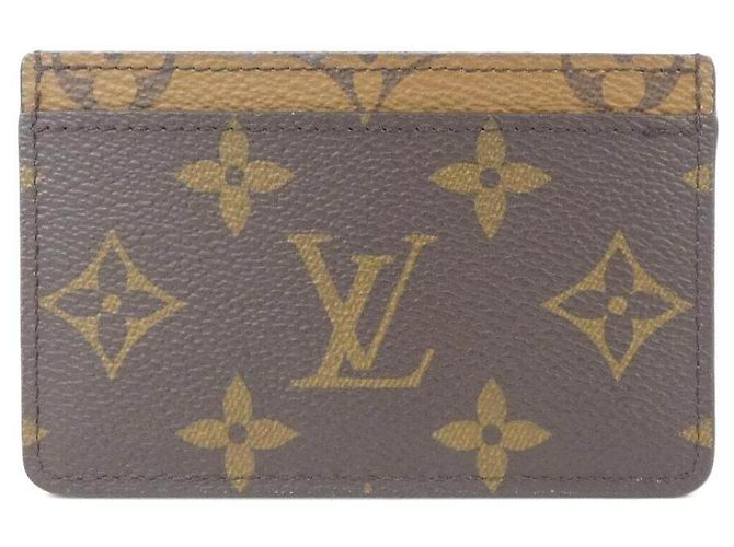 Louis Vuitton Monogram Reverse Card Case Braun - Ansicht 2