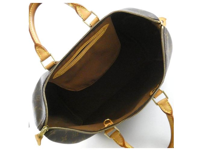 Borsa Boston Louis Vuitton Speedy 40 Monogram Marrone - vista 9