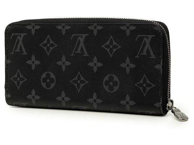 Louis Vuitton Zippy Wallet Monogram Eclipse Grau - Ansicht 2