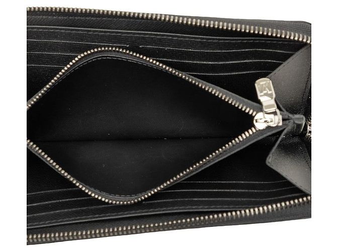 Louis Vuitton Zippy Wallet Monogram Eclipse Grau - Ansicht 4