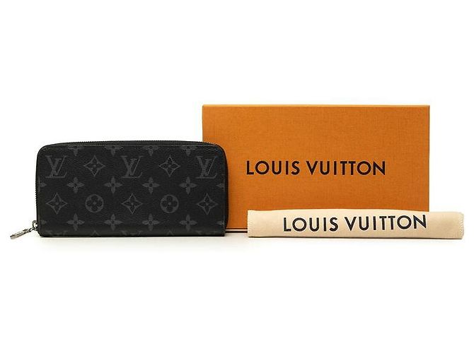 Louis Vuitton Zippy Wallet Monogram Eclipse Grau - Ansicht 6