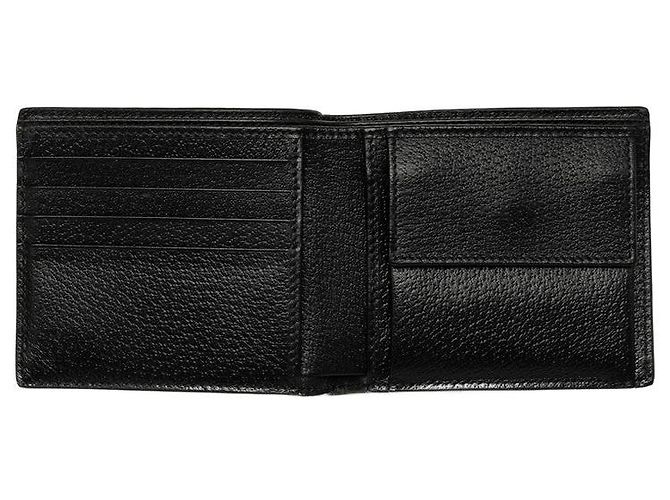 Cartera compacta bi-fold Gucci GG Marmont Negro - vista 4