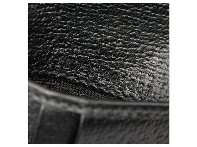Cartera compacta bi-fold Gucci GG Marmont Negro - vista 6