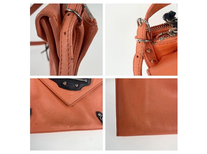 Balenciaga Papier Mini Triple Crossbody Bag Pink - view 5