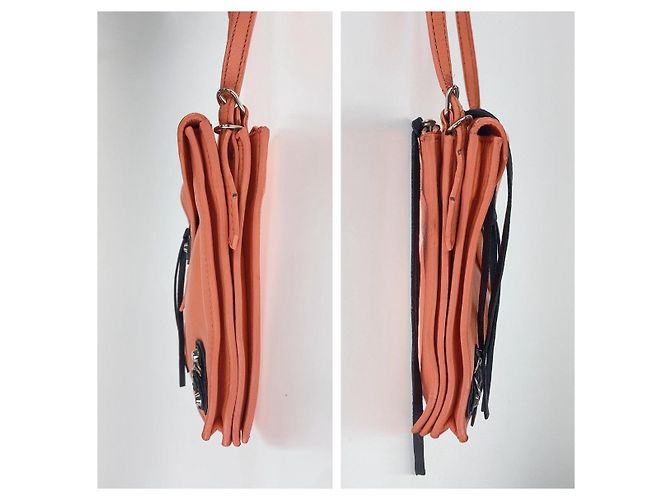 Balenciaga Papier Mini Triple Crossbody Bag Pink - view 7