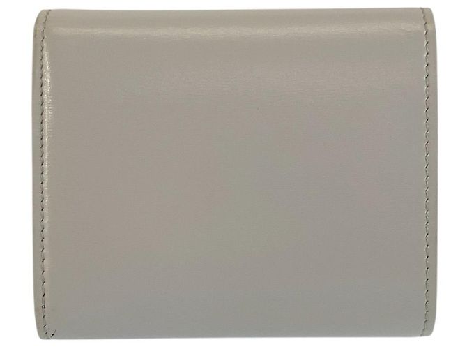 Céline Celine Small Flap Wallet Triomphe Grigio - vista 2