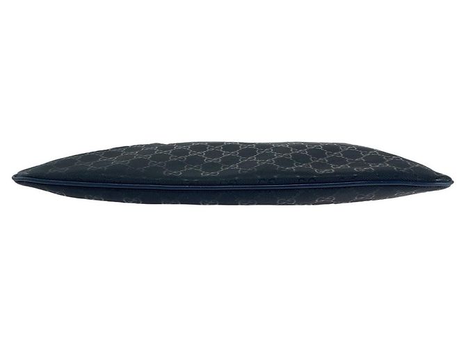 Borsa Messenger Gucci GG Stampata Blu - vista 10