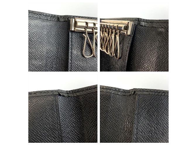 Louis Vuitton Taiga 6-Key Holder M30500 Nero - vista 8