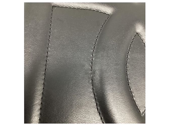 Borsa a tracolla Dolce & Gabbana DG Logo in pelle di vitello nera Nero - vista 11