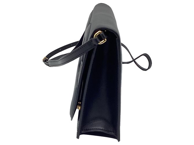 Borsa a tracolla Dolce & Gabbana DG Logo in pelle di vitello nera Nero - vista 14