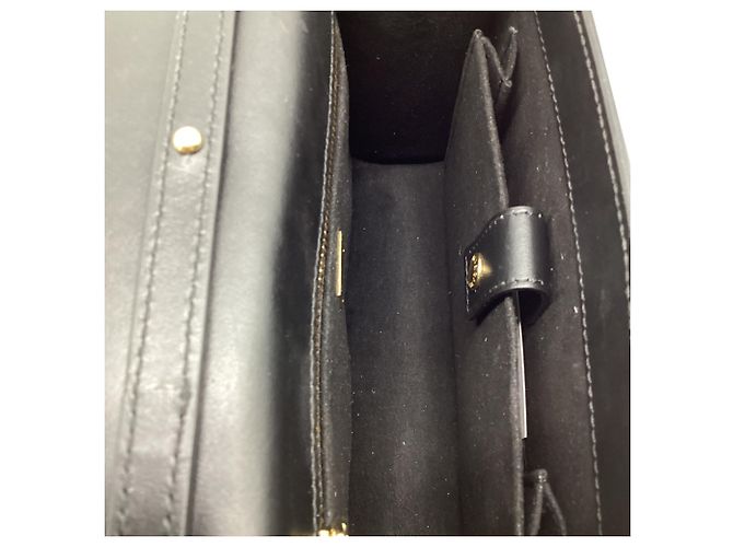 Borsa a tracolla Dolce & Gabbana DG Logo in pelle di vitello nera Nero - vista 8