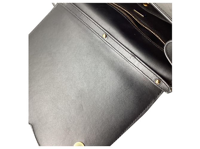 Borsa a tracolla Dolce & Gabbana DG Logo in pelle di vitello nera Nero - vista 9