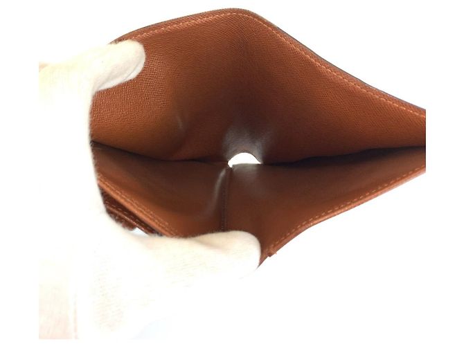 Louis Vuitton Portefeuille Tresor Etui Papier Marrone - vista 5