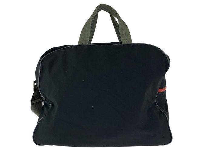 Borsa Boston 2 vie Prada Sports Nero - vista 2