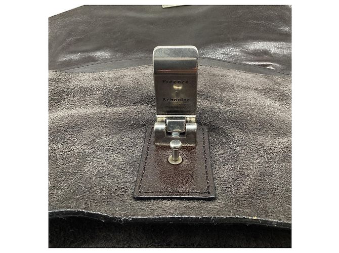 Borsa Proenza Schouler PS1 Tiny Satchel in pelle marrone scuro - vista 12