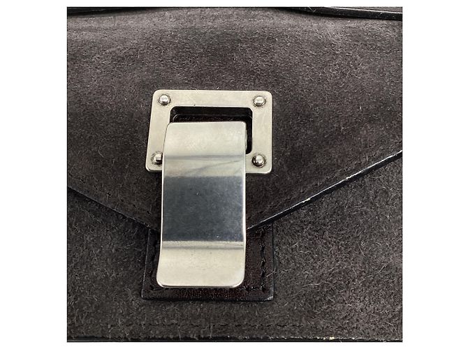 Borsa Proenza Schouler PS1 Tiny Satchel in pelle marrone scuro - vista 16