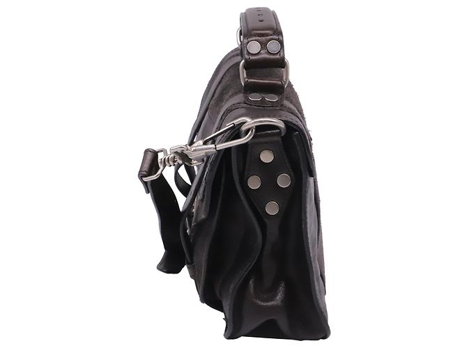 Borsa Proenza Schouler PS1 Tiny Satchel in pelle marrone scuro - vista 3