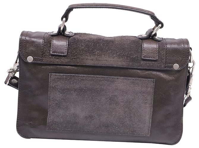 Borsa Proenza Schouler PS1 Tiny Satchel in pelle marrone scuro - vista 4