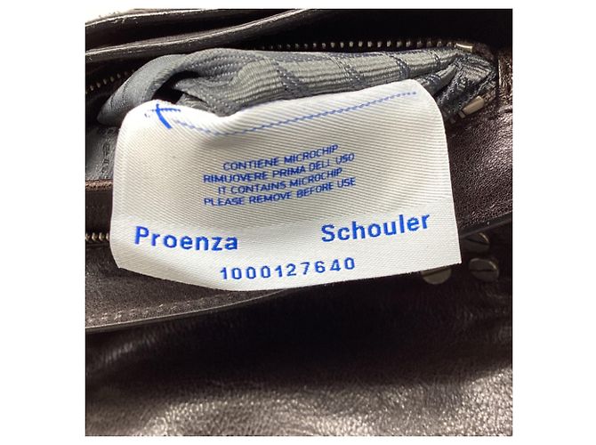 Borsa Proenza Schouler PS1 Tiny Satchel in pelle marrone scuro - vista 6