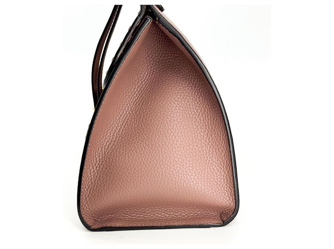 Gucci GG Marmont Top Handle Leather Mini Rosa - vista 4