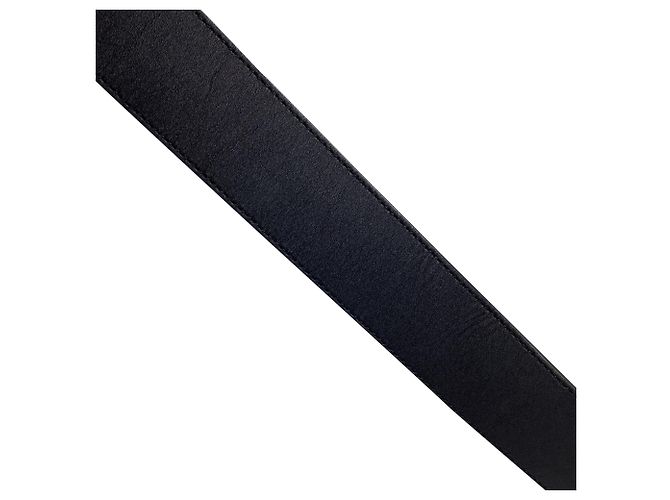 Cinturón Gucci GG Marmont con hebilla en cuero negro - vista 6
