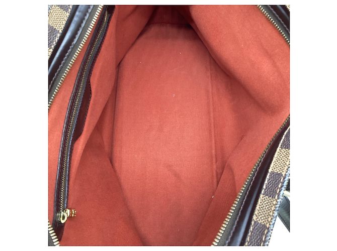 Borsa Tote Chelsea Louis Vuitton Damier Ebene in pelle marrone - vista 10