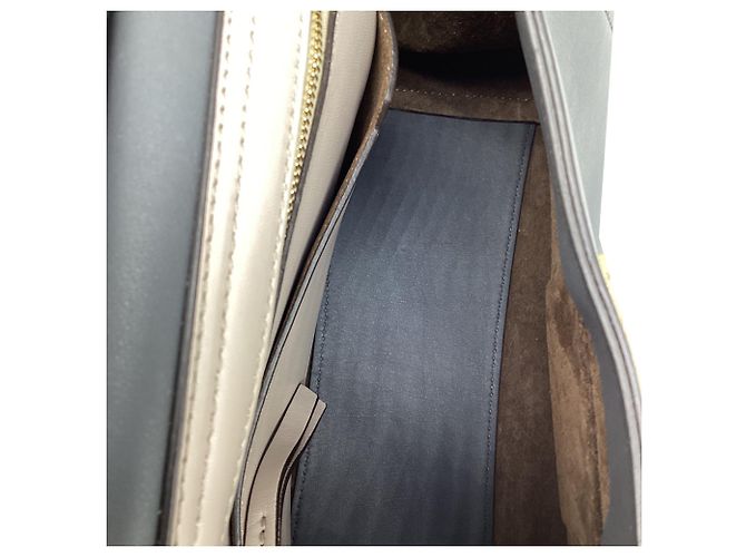Petit sac Mystic Givenchy en cuir gris - vue 10