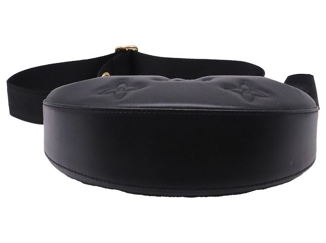 Bolsa de Ombro Louis Vuitton Over The Moon Bubblegram em Couro Preto - vista 5
