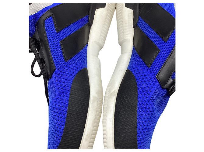 Sneakers Tod's No-Code in poliestere blu - vista 10