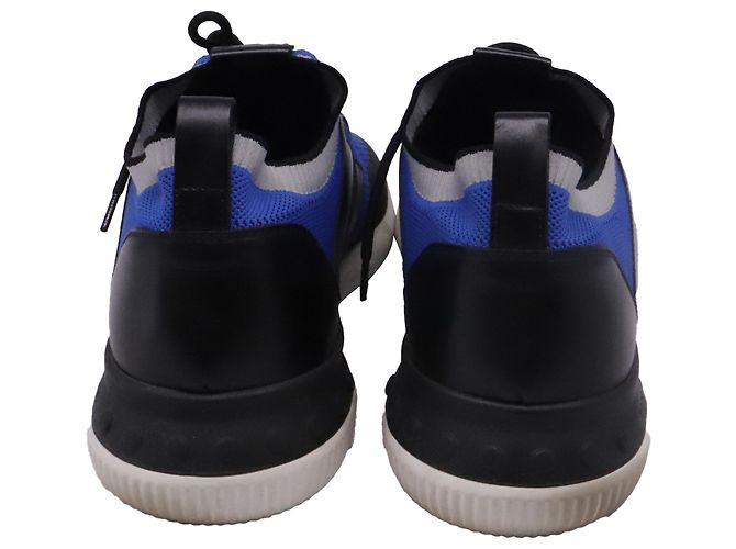 Sneakers Tod's No-Code in poliestere blu - vista 5