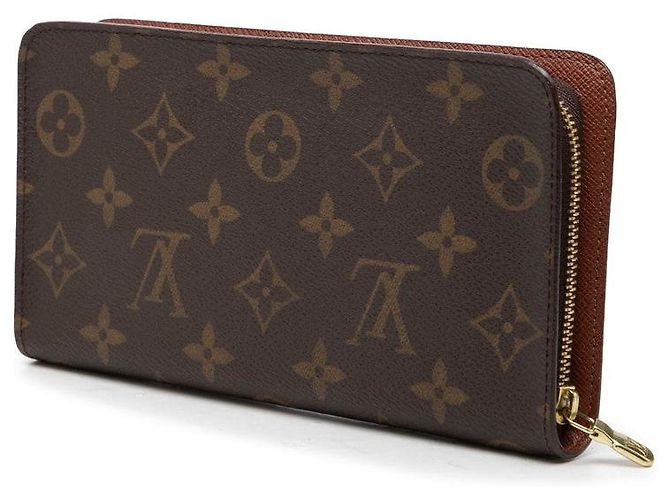 Portafoglio lungo Louis Vuitton Zippy Round Zip Marrone - vista 2