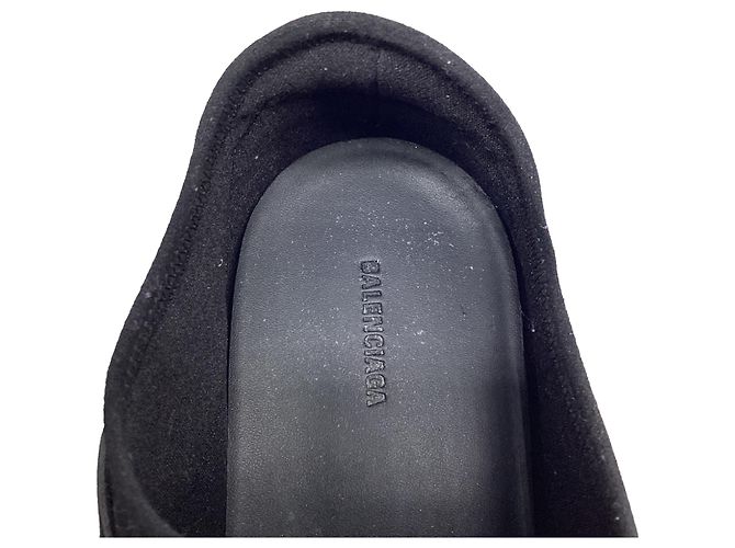 Sneakers Balenciaga Race Runner in materiali misti neri Nero - vista 13