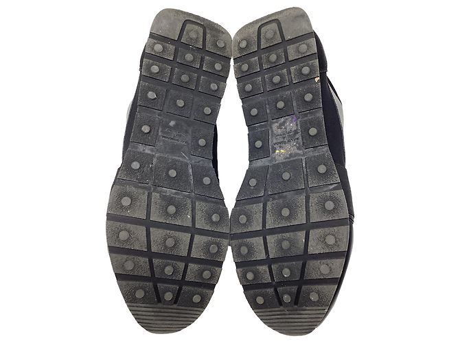 Sneakers Balenciaga Race Runner in materiali misti neri Nero - vista 6