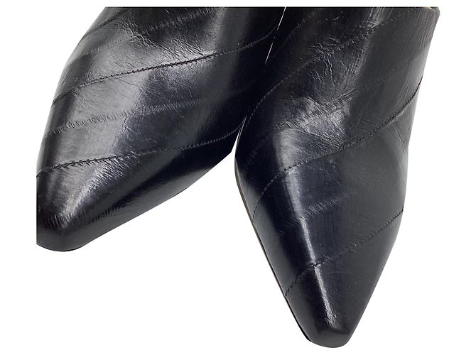 Mules con tacco Jimmy Choo Rya 90 in pelle nera Nero - vista 10