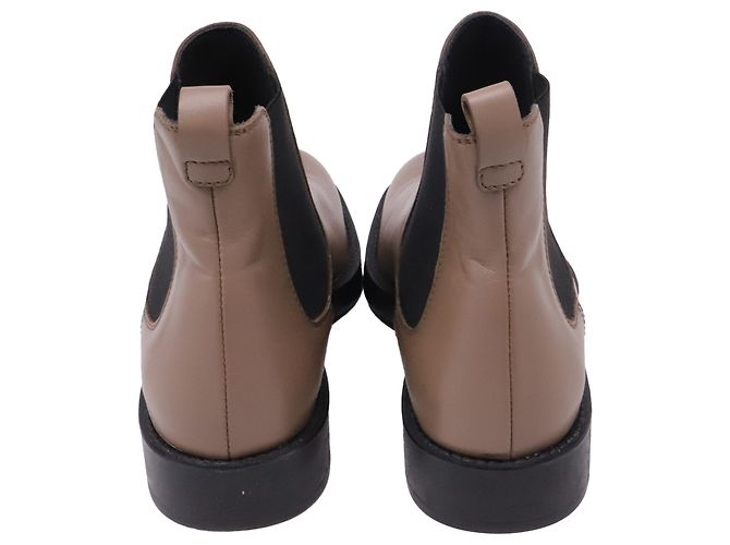 Botines Chelsea Tod's en piel beige - vista 5