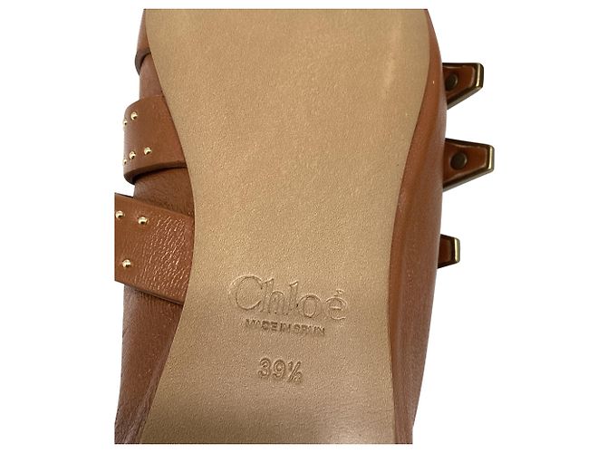 Ballerine Chloé Susanna in pelle marrone - vista 10