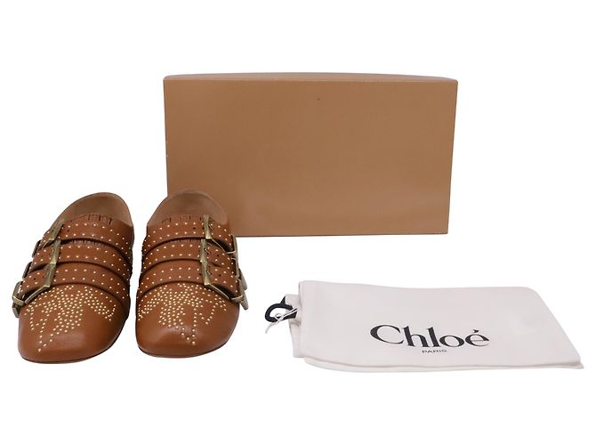 Ballerine Chloé Susanna in pelle marrone - vista 6