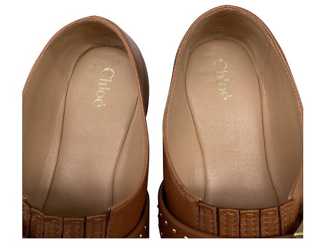 Ballerine Chloé Susanna in pelle marrone - vista 7