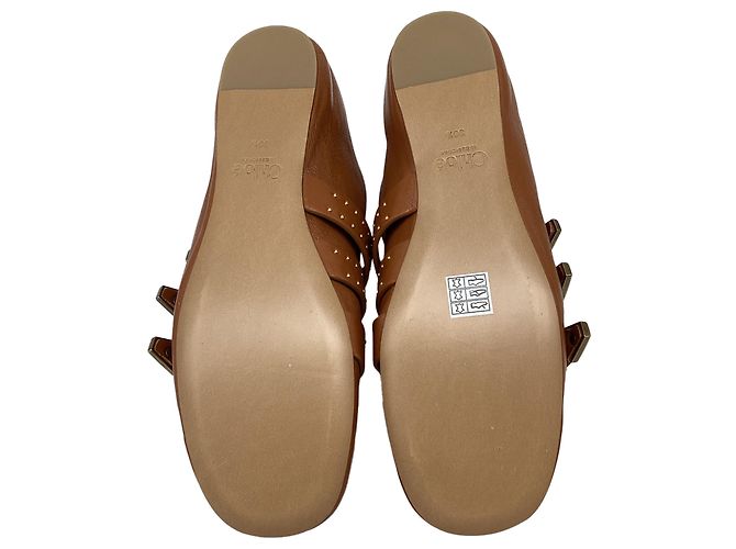 Ballerine Chloé Susanna in pelle marrone - vista 9