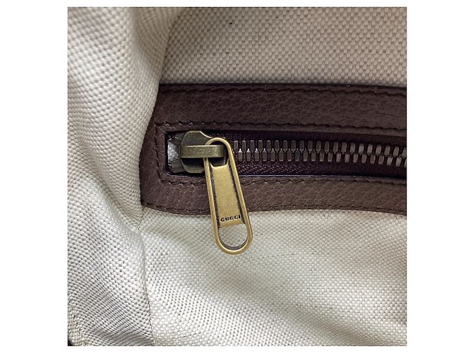 Gucci Small Ophidia Backpack in Beige Coated Canvas Multiple colors - view 12
