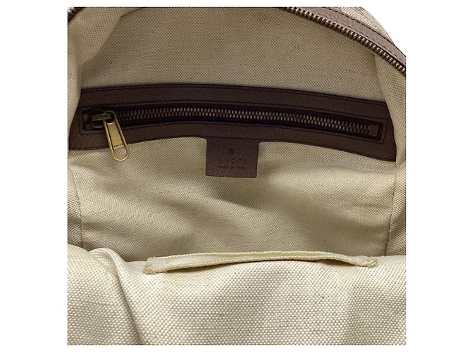 Gucci Small Ophidia Backpack in Beige Coated Canvas Multiple colors - view 13