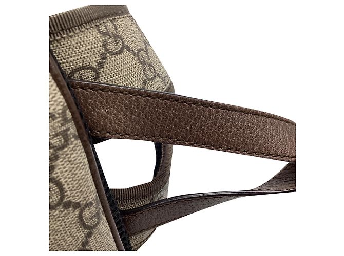 Gucci Small Ophidia Backpack in Beige Coated Canvas Multiple colors - view 6