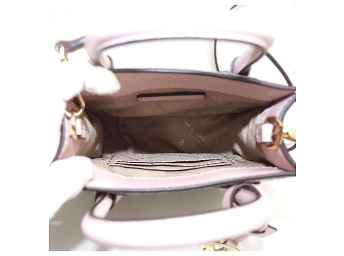 Michael Kors Mini Tote Borsa a tracolla 2 vie in PVC Rosa - vista 3