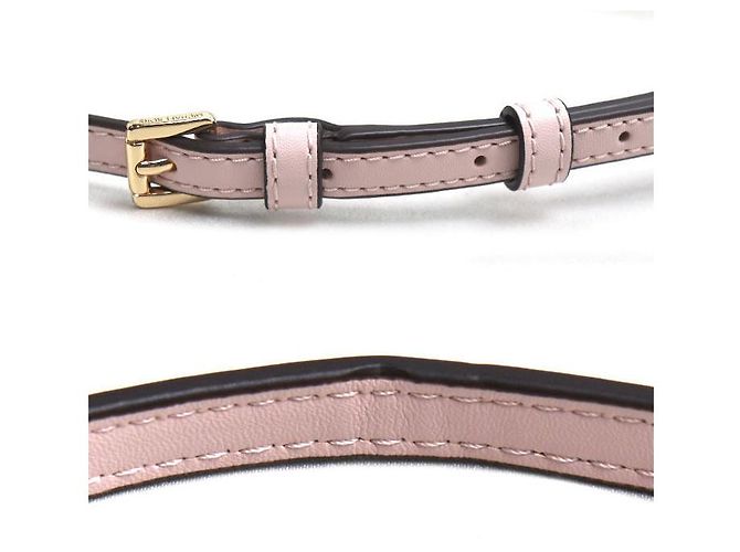 Michael Kors Mini Tote Borsa a tracolla 2 vie in PVC Rosa - vista 4