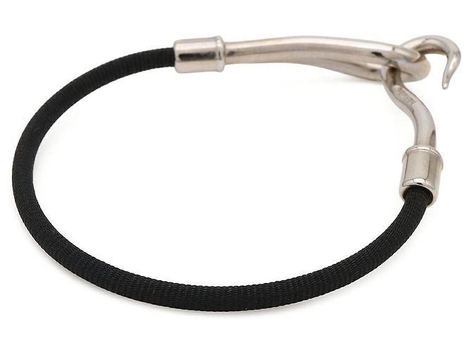 Hermès Bracciale Jumbo Hermes Nero - vista 2