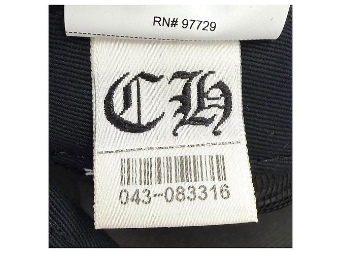 Cappellino Trucker in cotone Chrome Hearts Nero - vista 10