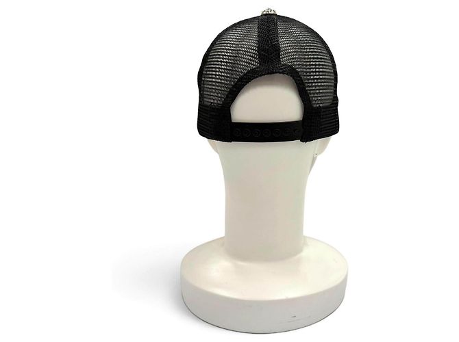 Cappellino Trucker in cotone Chrome Hearts Nero - vista 3
