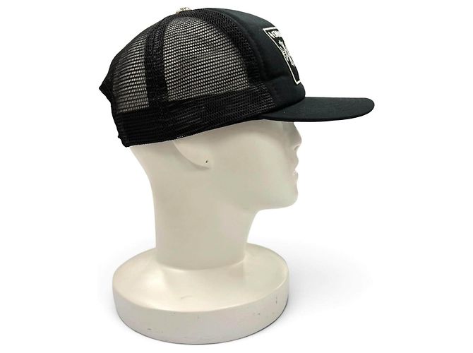 Cappellino Trucker in cotone Chrome Hearts Nero - vista 4