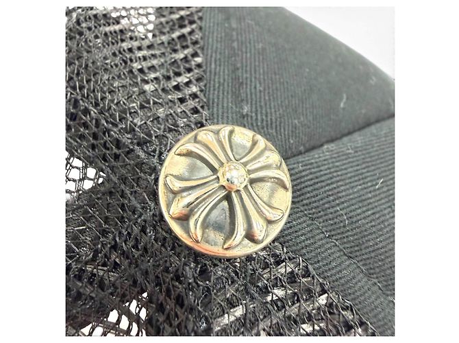 Cappellino Trucker in cotone Chrome Hearts Nero - vista 5